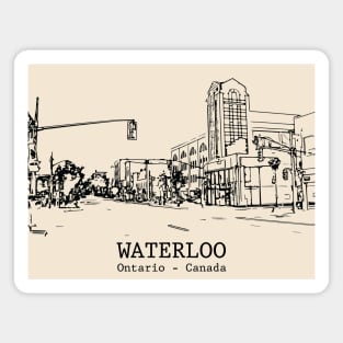 Waterloo - Ontario Magnet